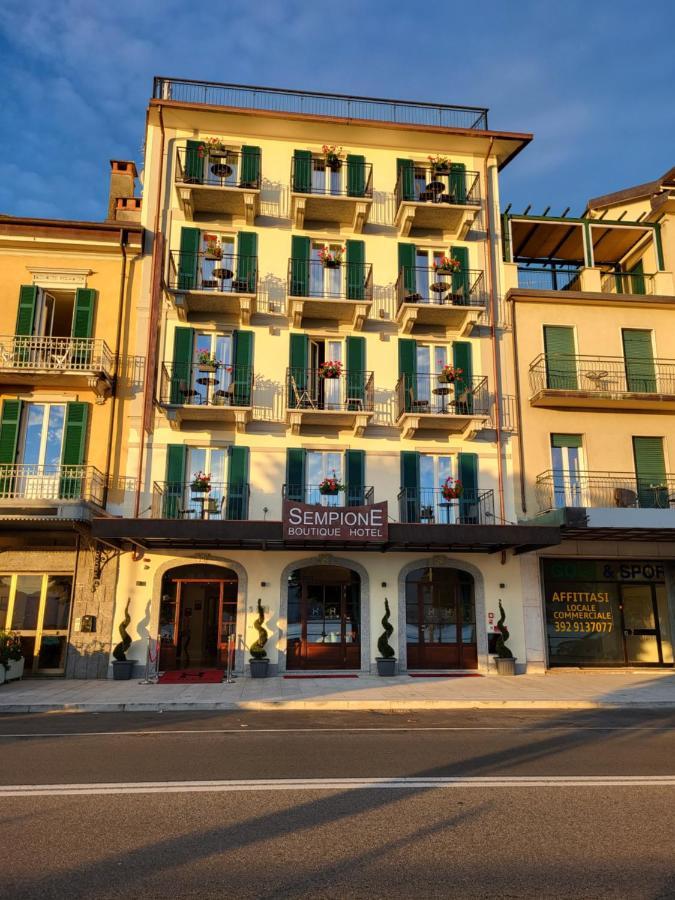 Sempione Boutique Hotel Stresa Exterior photo